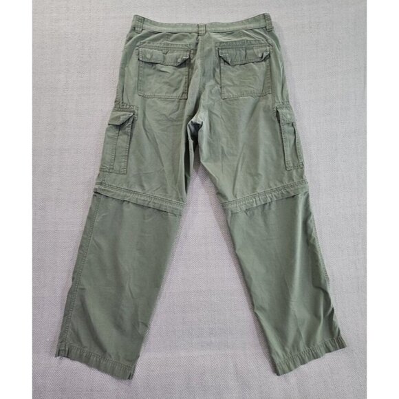 Camel Active Mens Zip-Off Trousers W38 L32 Detachable Convertible Khakis Pants - Picture 2 of 12
